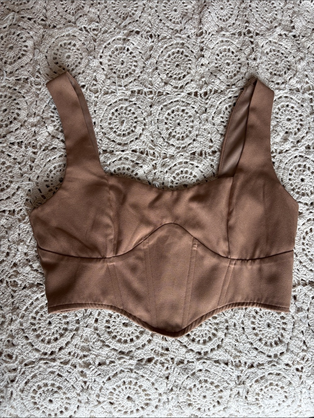 SNDYS. Corset top
